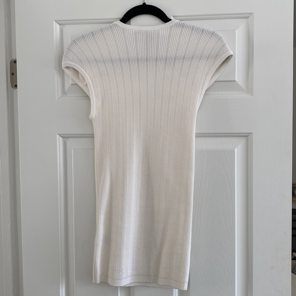 NWT Balmain Button Embellished knit top. Size 42 - Picture 4 of 5